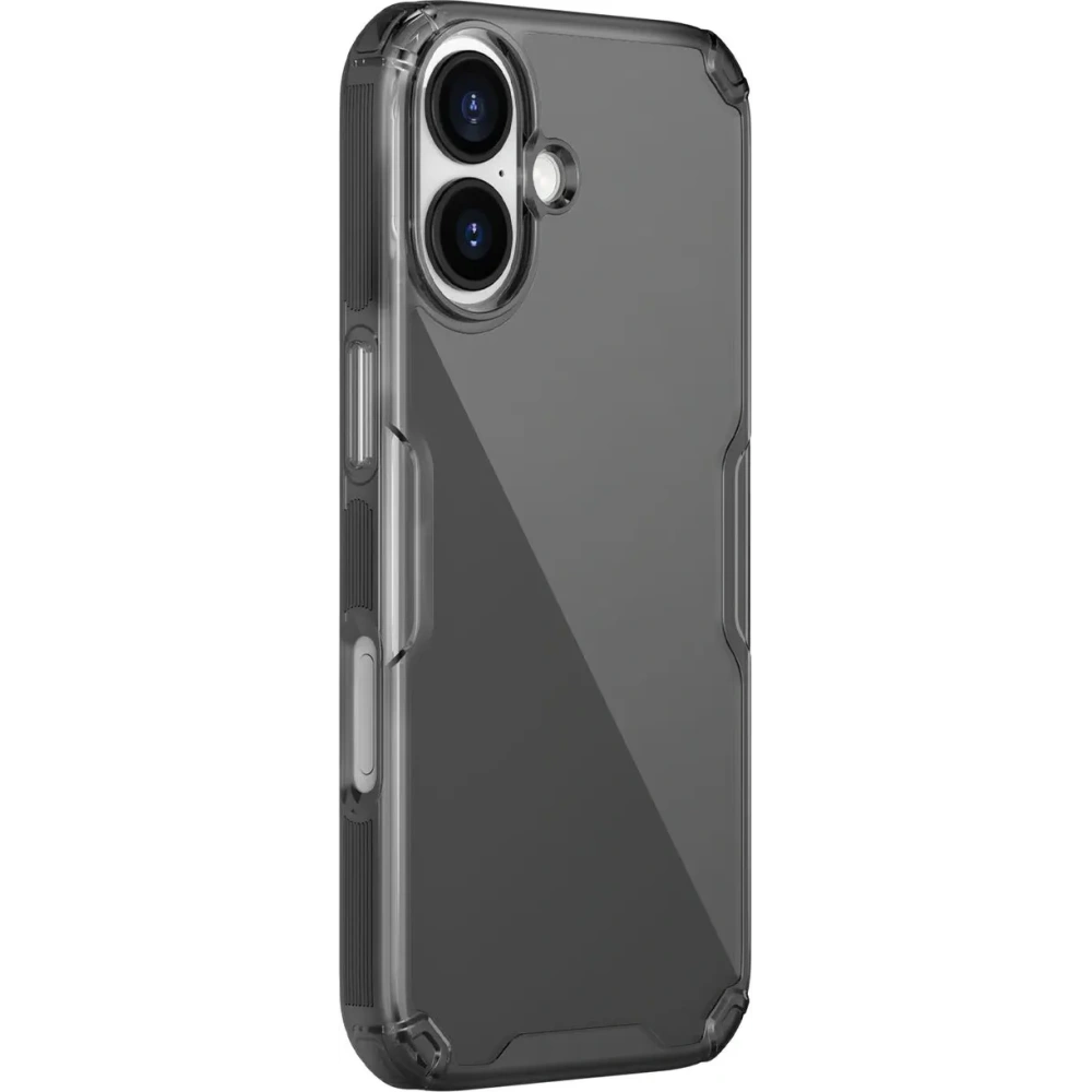 Etui Nillkin Nature TPU Pro do Apple iPhone 17 półprzezroczyste-czarne