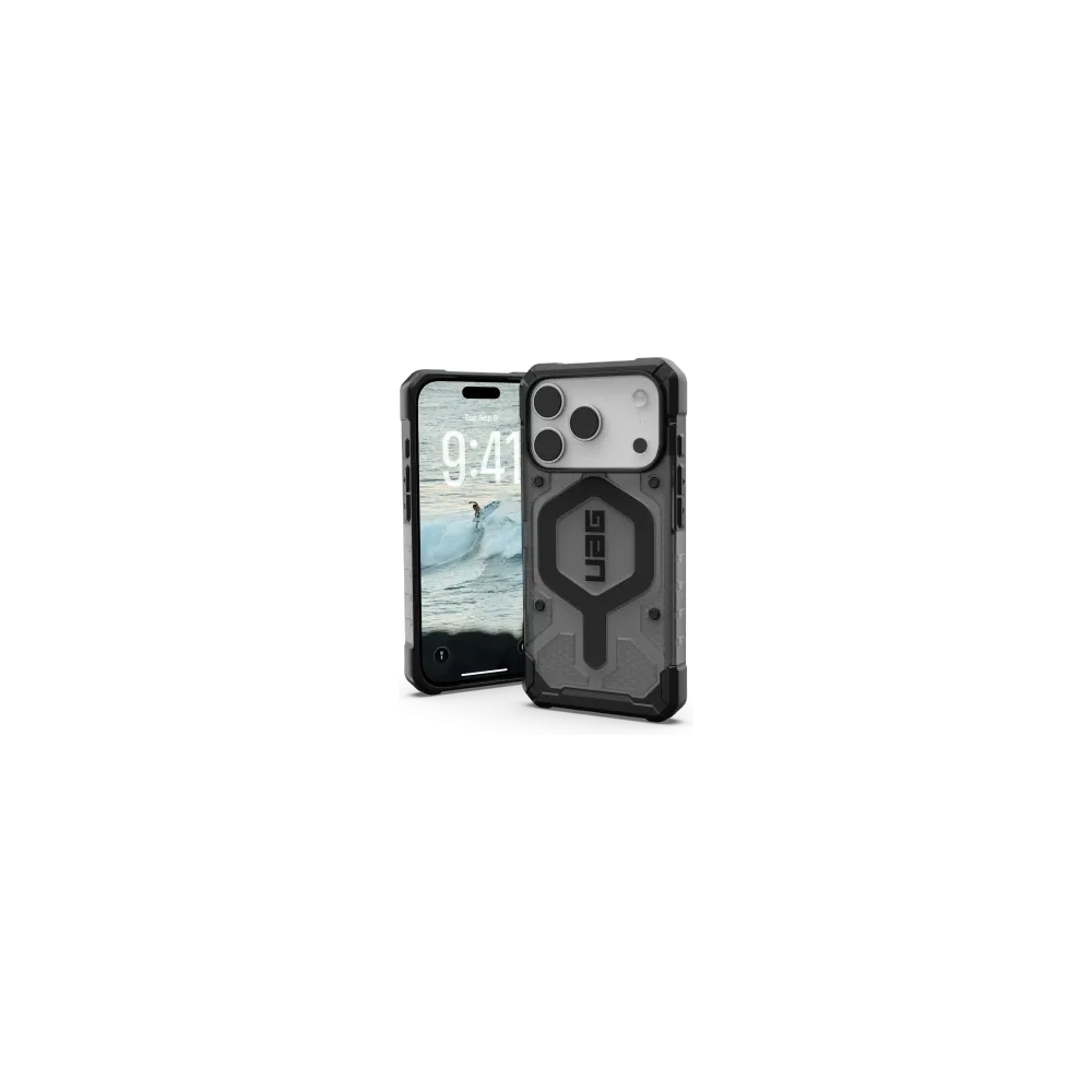 Etui UAG Urban Armor Gear Pathfinder Clear MagSafe do Apple iPhone 17 Pro MagSafe (ash/black)