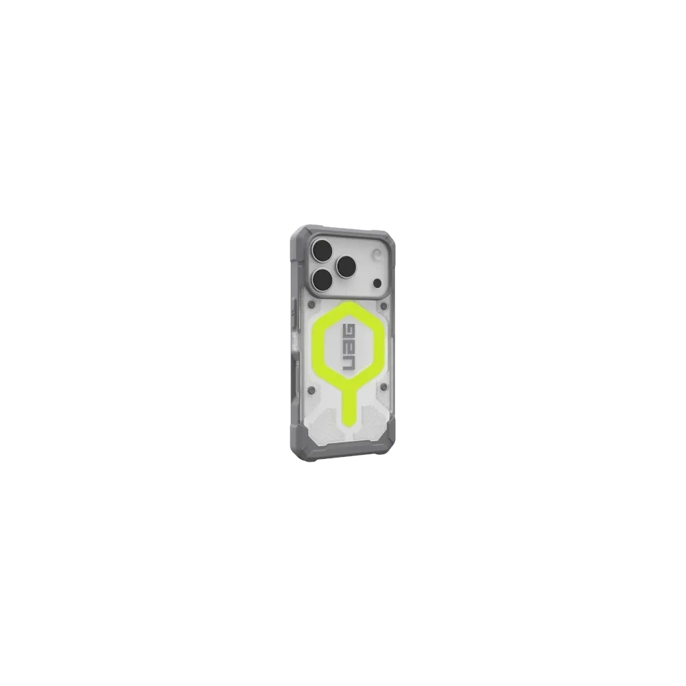 Etui UAG Urban Armor Gear Pathfinder Clear MagSafe do Apple iPhone 17 Pro MagSafe (active neon)