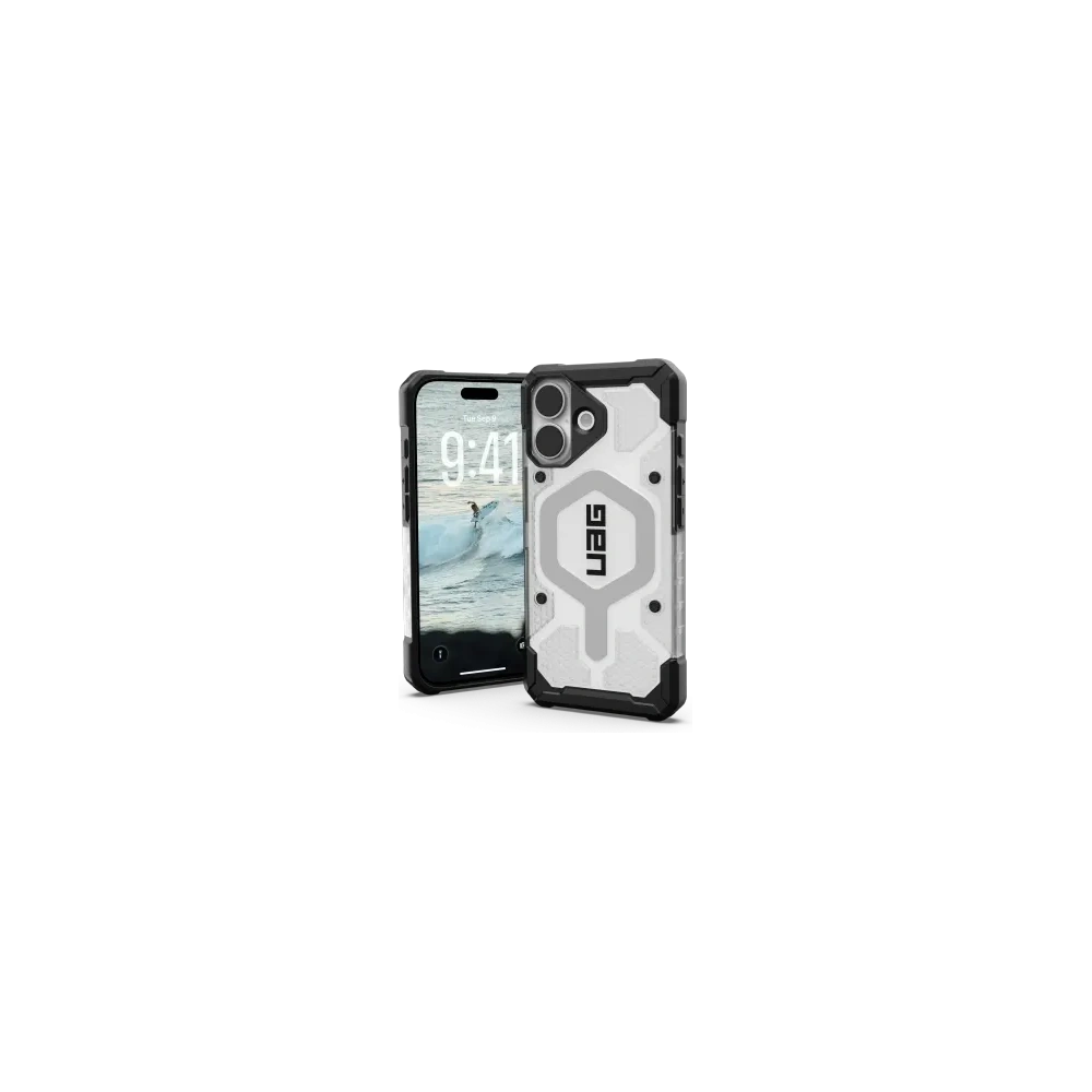 Etui UAG Urban Armor Gear Pathfinder Clear MagSafe do Apple iPhone 17 (ice/silver)