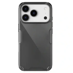 Etui Nillkin Nature TPU Pro do Apple iPhone 17 Pro półprzezroczyste-czarne