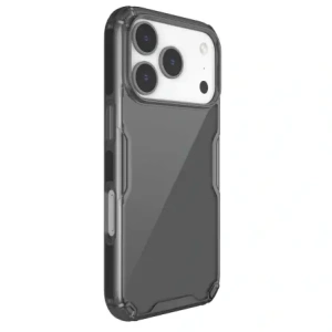 Etui Nillkin Nature TPU Pro do Apple iPhone 17 Pro półprzezroczyste-czarne