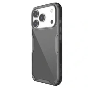Etui Nillkin Nature TPU Pro do Apple iPhone 17 Pro półprzezroczyste-czarne