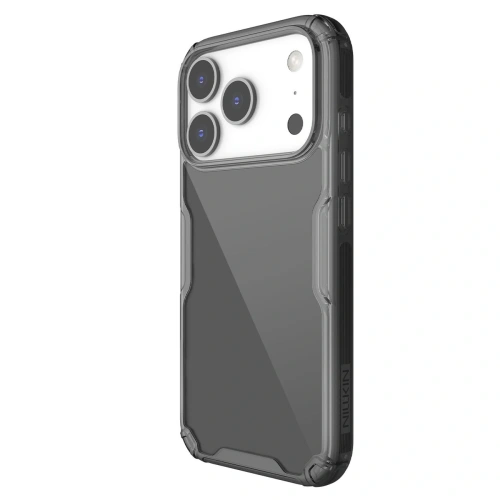 Etui Nillkin Nature TPU Pro do Apple iPhone 17 Pro półprzezroczyste-czarne
