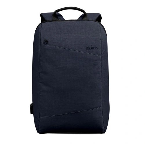 Kup PURO Byday Rucksack mit externem USB-Anschluss für MacBook Pro 15 / Notebook 15.6 (navy blue) - PUR092NAV - {ean13} - Sklep Home Screen