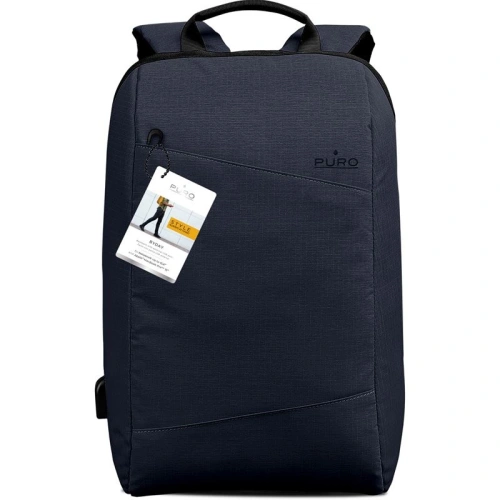 Kup PURO Byday Rucksack mit externem USB-Anschluss für MacBook Pro 15 / Notebook 15.6 (navy blue) - PUR092NAV - {ean13} - Sklep Home Screen