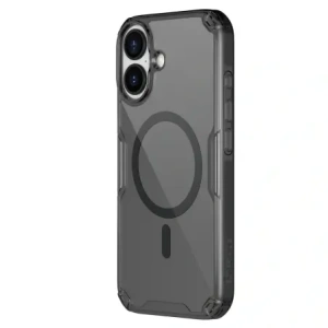 Etui Nillkin Nature TPU Pro Magnetic MagSafe do Apple iPhone 17 półprzezroczyste-czarne