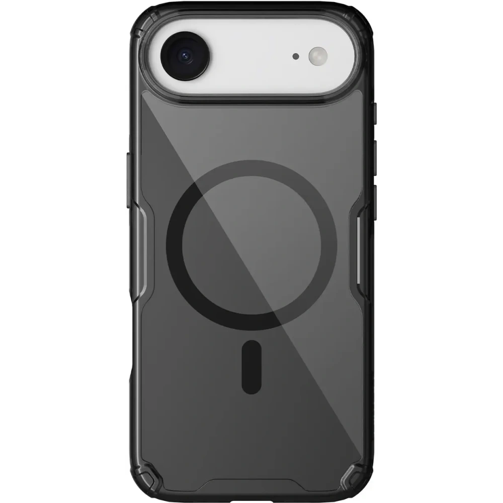 Etui Nillkin Nature TPU Pro Magnetic MagSafe do Apple iPhone Air półprzezroczyste-czarne