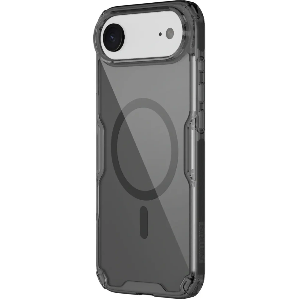 Etui Nillkin Nature TPU Pro Magnetic MagSafe do Apple iPhone Air półprzezroczyste-czarne