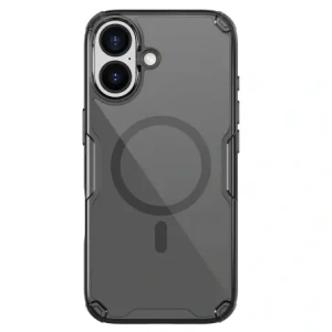 Etui Nillkin Nature TPU Pro Magnetic MagSafe do Apple iPhone 17 Pro półprzezroczyste-czarne