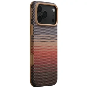 Etui PITAKA Aramid UltraGuard Moonrise MagSafe do Apple iPhone 17 Pro Max sunset