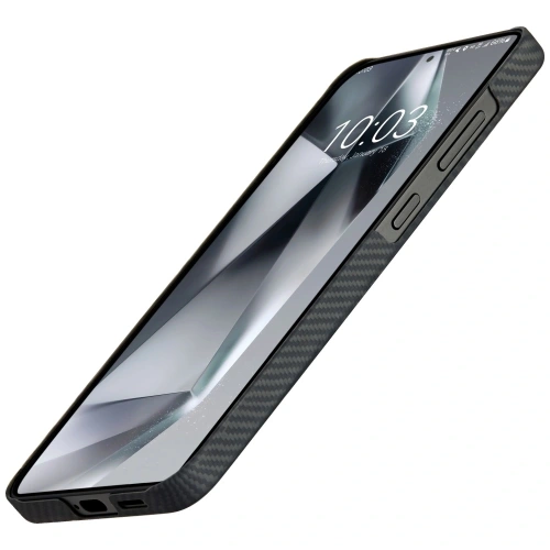 Etui PITAKA Ultra-Slim MagSafe do Samsung Galaxy S25 czarno szary