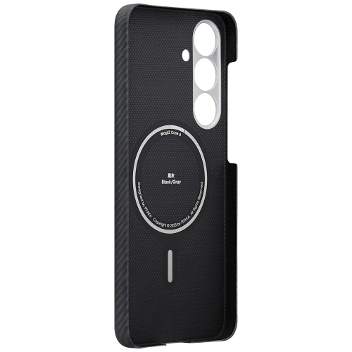 Etui PITAKA Ultra-Slim MagSafe do Samsung Galaxy S25 czarno szary