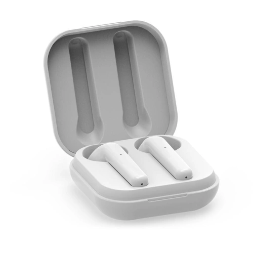 Kup Bezdrátová sluchátka PURO SLIM POD TWS Bluetooth 5.0 s nabíjecím pouzdrem, vodotěsnost IPX5 (Bílá) - PUR096WHT - {ean13} - Sklep Home Screen