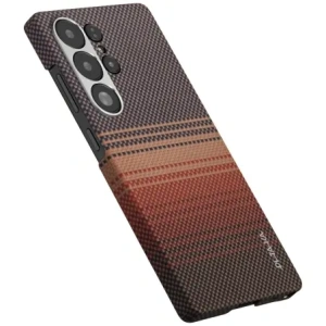 Etui PITAKA Ultra-Slim MagSafe do Samsung Galaxy S25 Ultra sunset