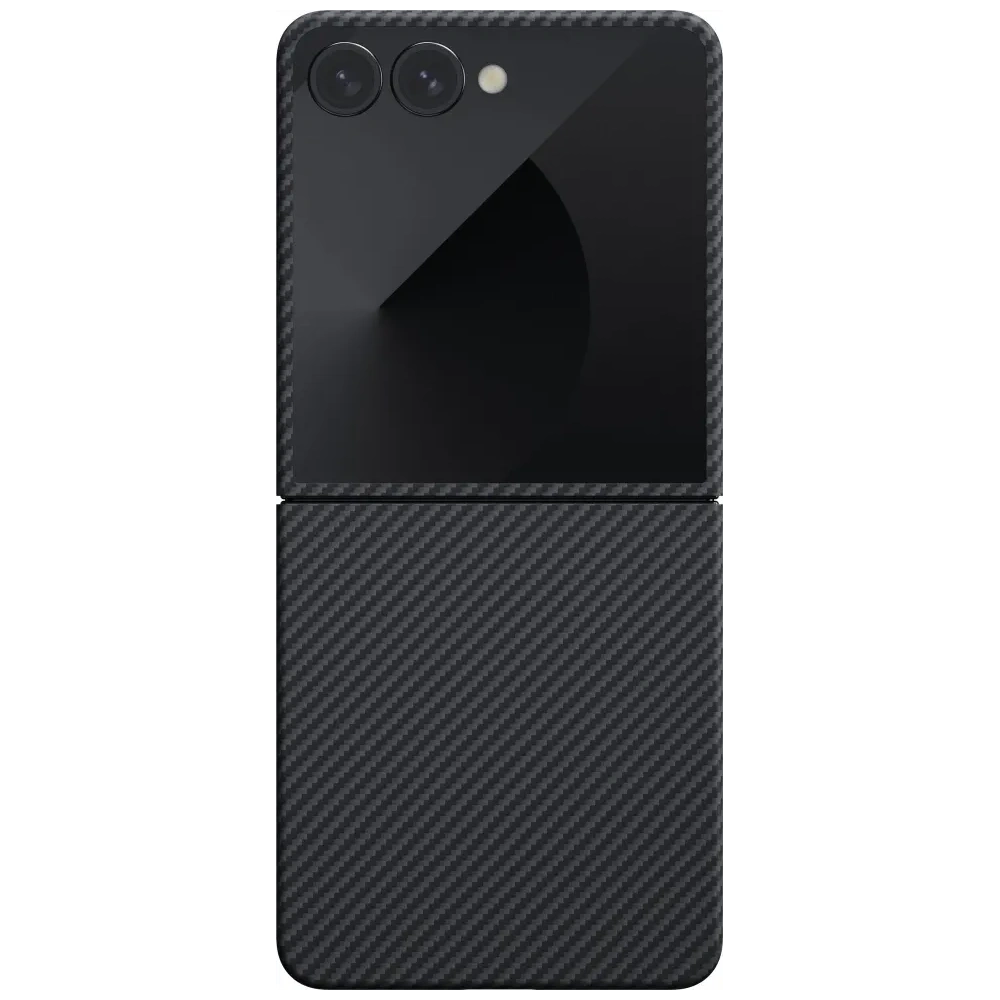 Etui PITAKA Ultra-Slim MagSafe do Samsung Galaxy Z Flip7 czarno szary