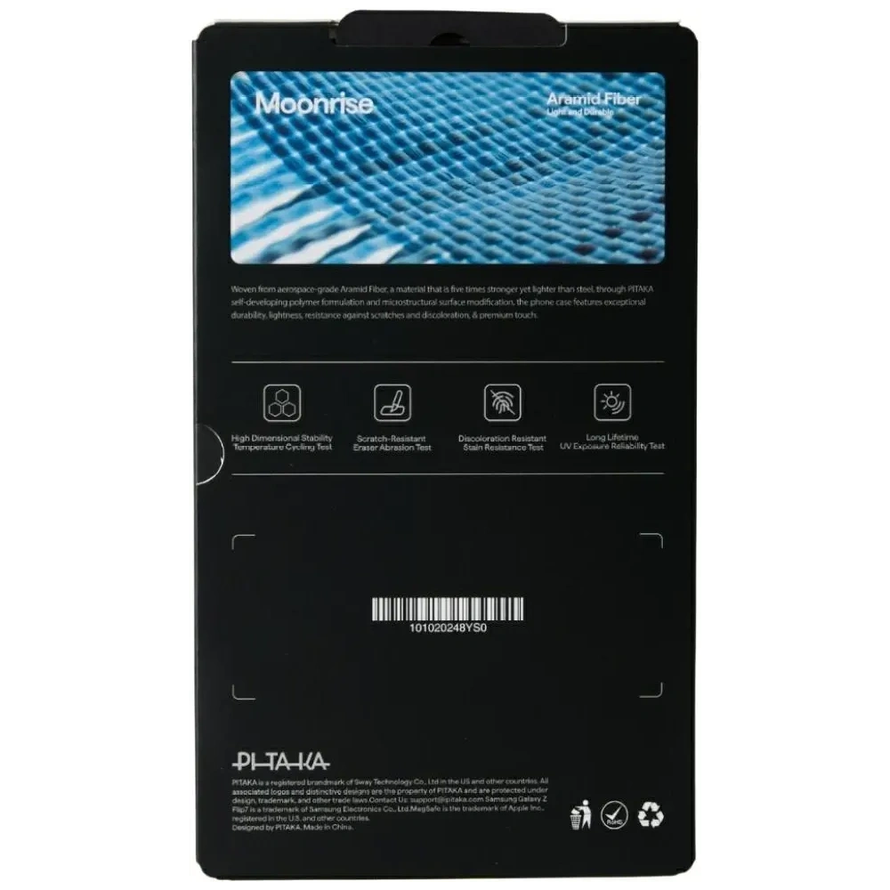 Etui PITAKA Ultra-Slim MagSafe do Samsung Galaxy Z Flip7 moonrise