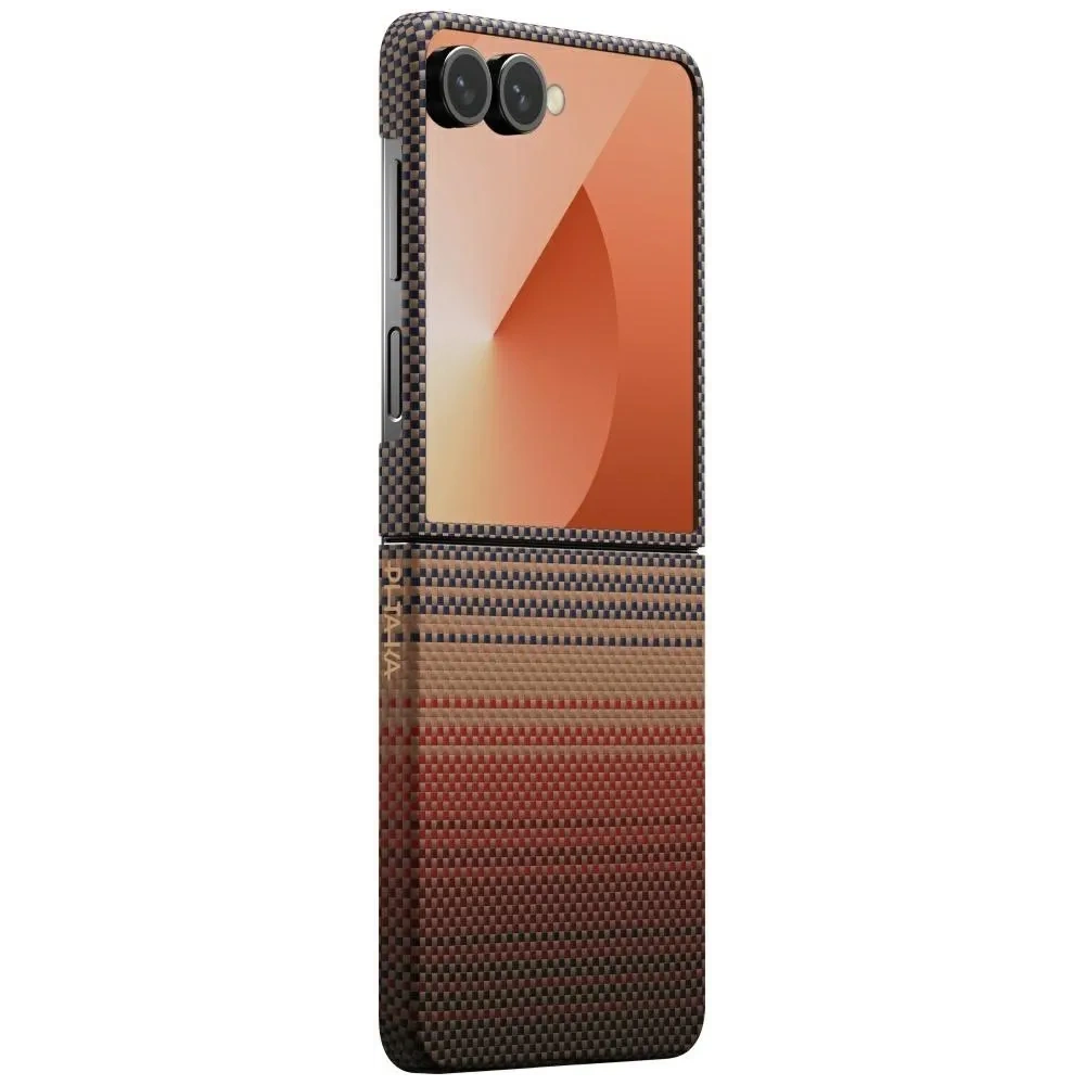 Etui PITAKA Ultra-Slim MagSafe do Samsung Galaxy Z Flip7 sunset