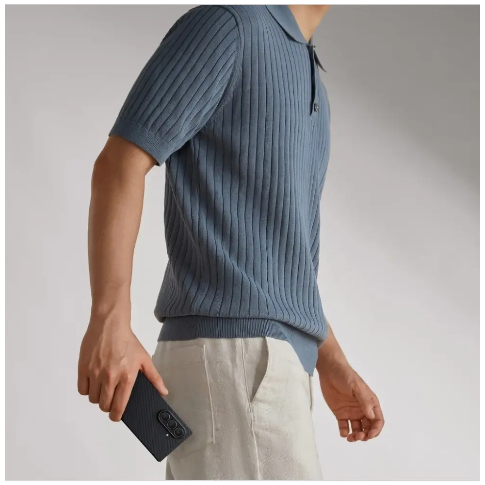 Etui PITAKA Ultra-Slim MagSafe do Samsung Galaxy Z Fold7 czarno szary