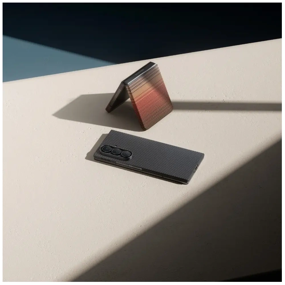 Etui PITAKA Ultra-Slim MagSafe do Samsung Galaxy Z Fold7 czarno szary