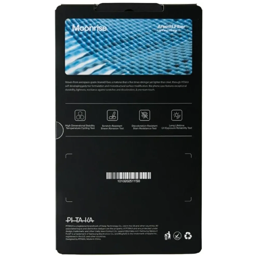 Etui PITAKA Ultra-Slim MagSafe do Samsung Galaxy Z Fold7 moonrise