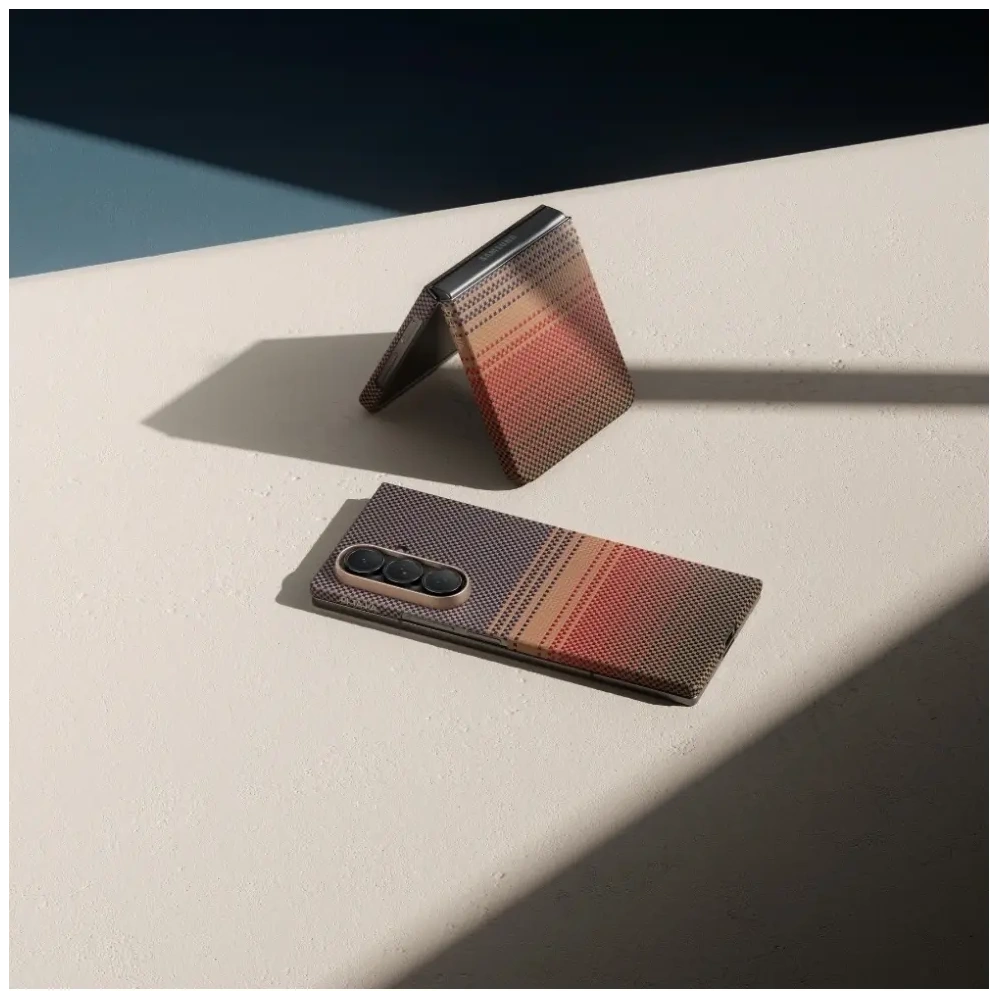 Etui PITAKA Ultra-Slim MagSafe do Samsung Galaxy Z Fold7 sunset