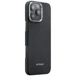 Etui PITAKA Ultra-Slim MagSafe do Apple iPhone 16 Pro czarno szary