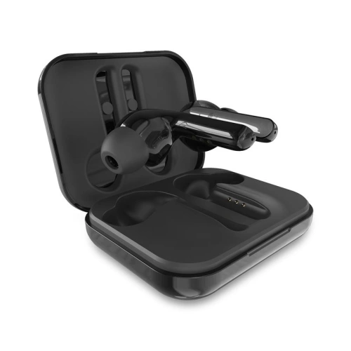 Kup Bezdrátová sluchátka PURO TWINS PRO TWS Bluetooth 5.0 s nabíjecím pouzdrem, voděodolnost IPX5 (Černá) - PUR097BLK - {ean13} - Sklep Home Screen