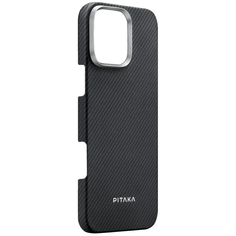 Etui PITAKA Ultra-Slim MagSafe do Apple iPhone 16 Pro Max czarno szary