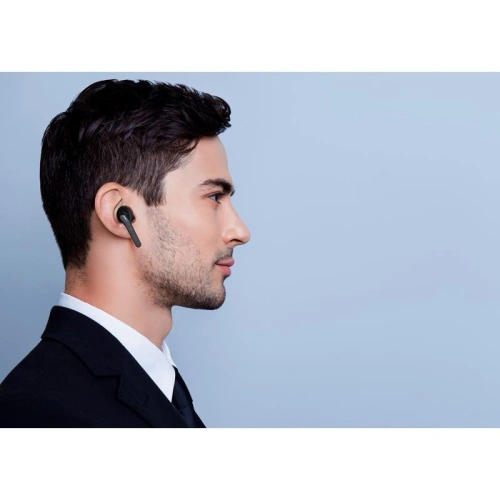 Kup Bezdrátová sluchátka PURO TWINS PRO TWS Bluetooth 5.0 s nabíjecím pouzdrem, voděodolnost IPX5 (Černá) - PUR097BLK - {ean13} - Sklep Home Screen