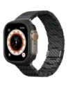 Pasek PITAKA Carbon Fiber Modern do Apple Watch 1/2/3/4/5/6/7/8/9/10/11/SE/SE 3/Ultra/Ultra 2/Ultra 3 czarno szary