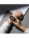 Pasek PITAKA Carbon Fiber Modern do Apple Watch 1/2/3/4/5/6/7/8/9/10/11/SE/SE 3/Ultra/Ultra 2/Ultra 3 czarno szary