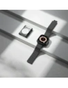 Pasek PITAKA Carbon Fiber Modern do Apple Watch 1/2/3/4/5/6/7/8/9/10/11/SE/SE 3/Ultra/Ultra 2/Ultra 3 czarno szary