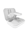 Bezdrátová sluchátka PURO TWINS PRO TWS Bluetooth 5.0 s nabíjecím pouzdrem, voděodolnost IPX5 (Bílá)