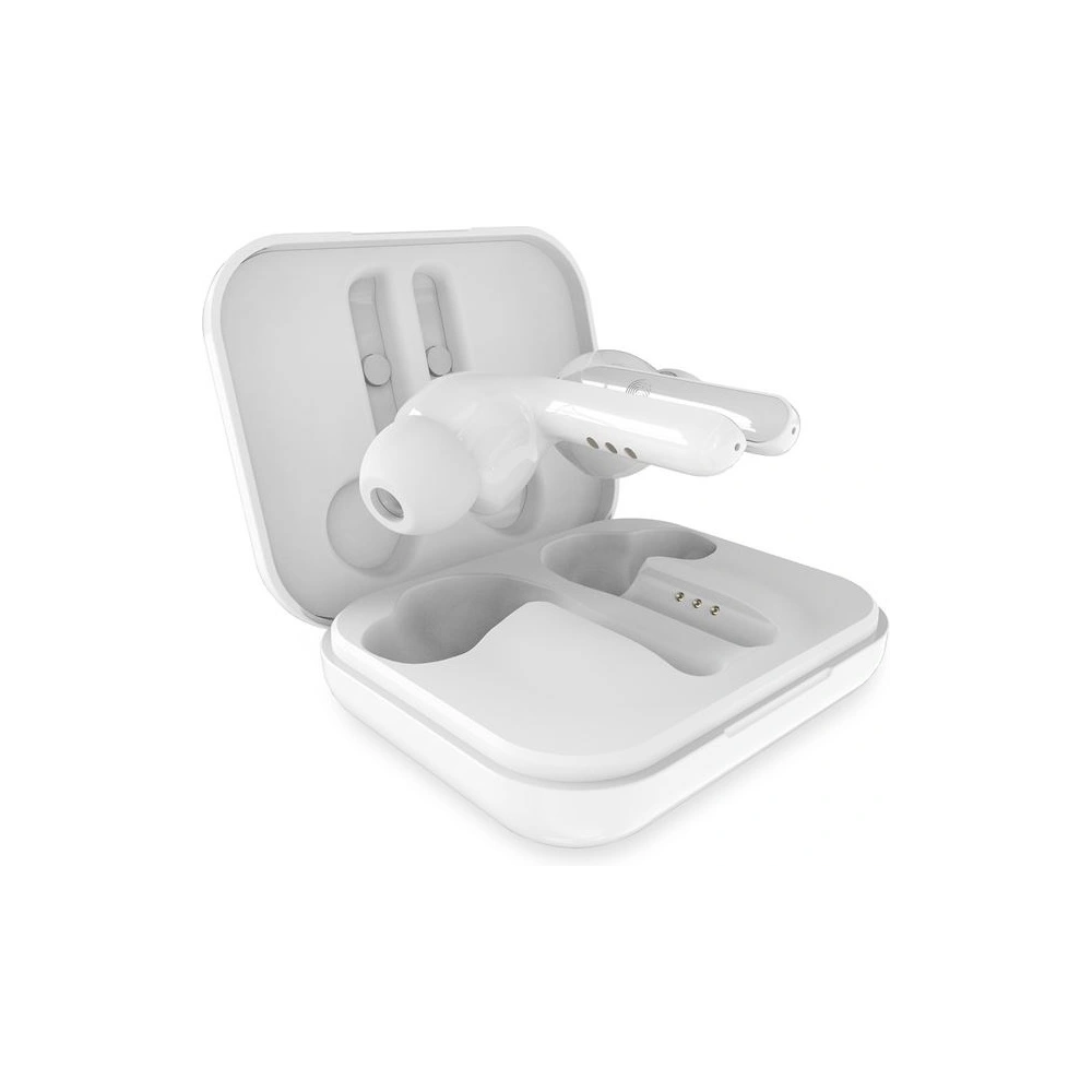 Bezprzewodowe słuchawki PURO TWINS PRO TWS Bluetooth 5.0 z etui ładującym, wodoszczelność IPX5  (Biały)