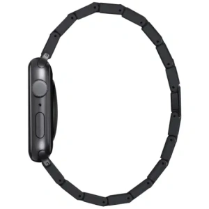 Pasek PITAKA Carbon Fiber Retro do Apple Watch 1/2/3/4/5/6/7/8/9/10/11/SE/SE 3/Ultra/Ultra 2/Ultra 3 czarno szary