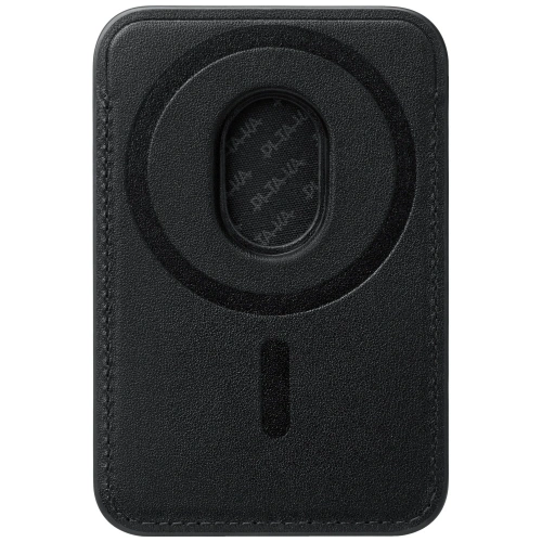 Portfel magnetyczny PITAKA Woven Wallet MagSafe czarno szary