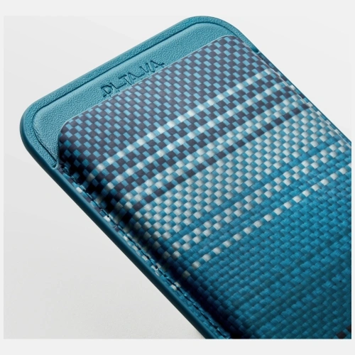 Portfel magnetyczny PITAKA Woven Wallet MagSafe moonrise