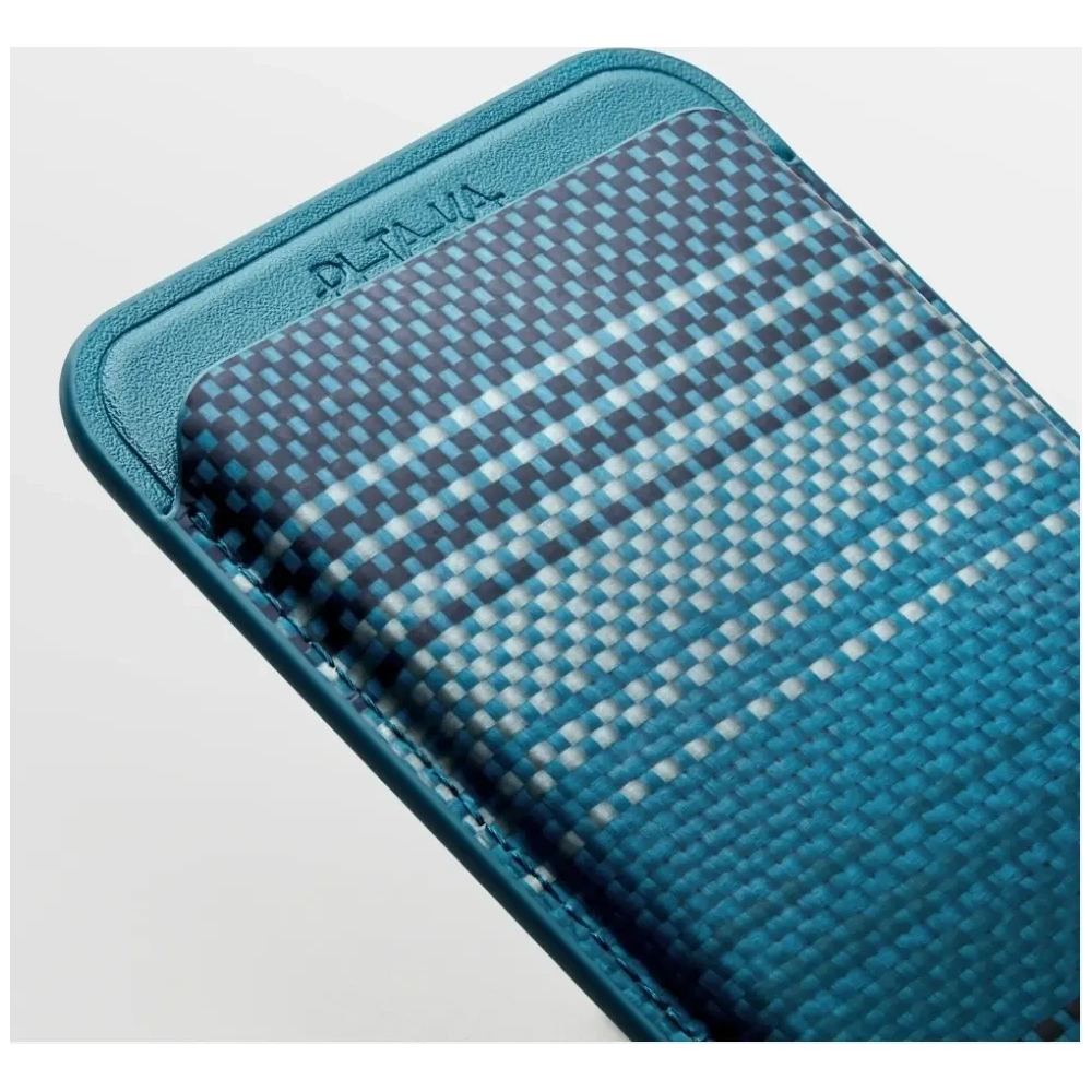 Portfel magnetyczny PITAKA Woven Wallet MagSafe moonrise