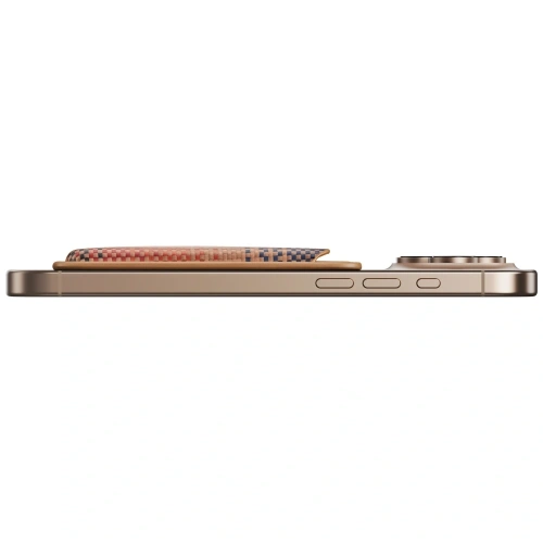 Portfel magnetyczny PITAKA Woven Wallet MagSafe sunset