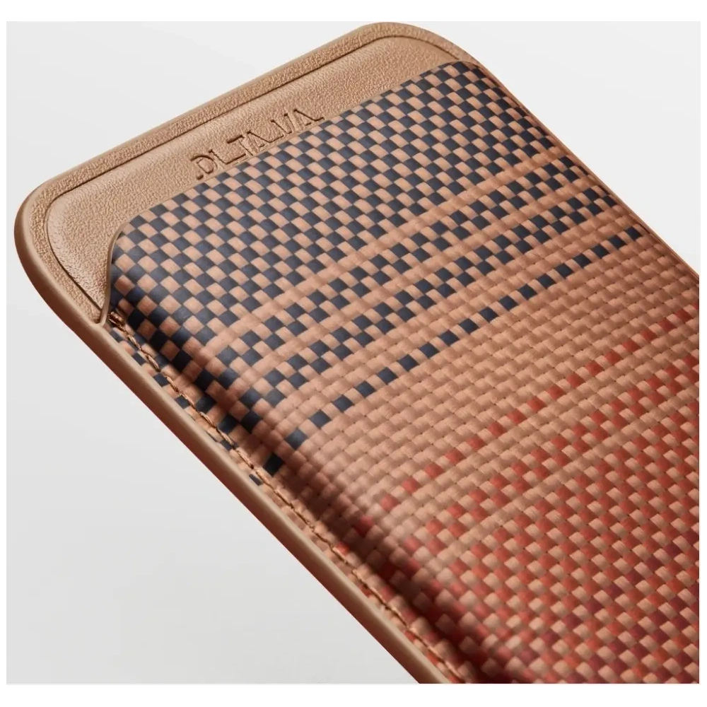 Portfel magnetyczny PITAKA Woven Wallet MagSafe sunset