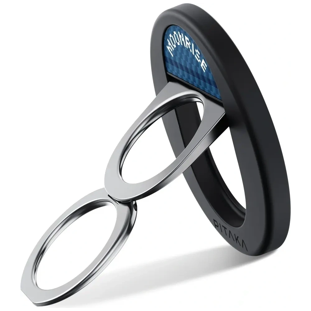 Uchwyt magnetyczny na palec PITAKA MagEZ Grip 3 MagSafe z funkcją podstawki moonrise
