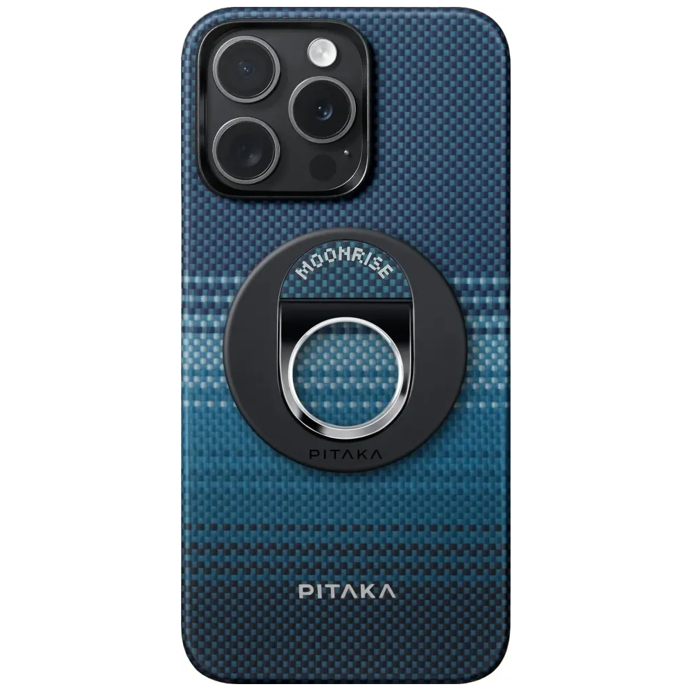 Uchwyt magnetyczny na palec PITAKA MagEZ Grip 3 MagSafe z funkcją podstawki moonrise