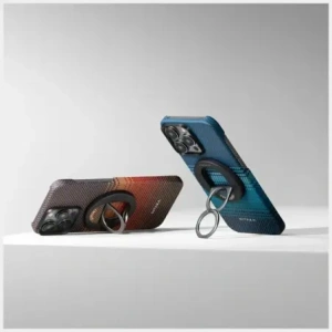 Uchwyt magnetyczny na palec PITAKA MagEZ Grip 3 MagSafe z funkcją podstawki moonrise