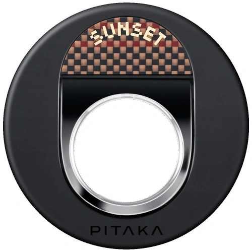 Uchwyt magnetyczny na palec PITAKA MagEZ Grip 3 MagSafe z funkcją podstawki sunset