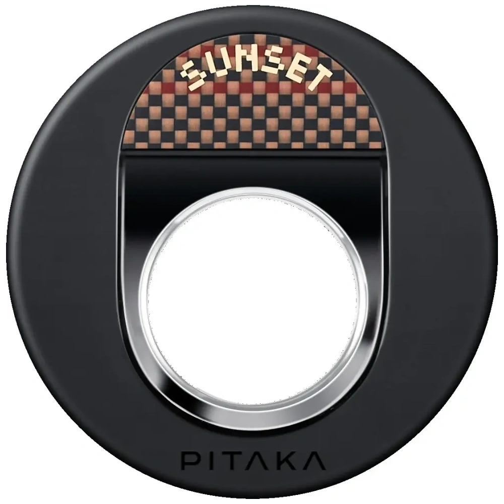 Uchwyt magnetyczny na palec PITAKA MagEZ Grip 3 MagSafe z funkcją podstawki sunset