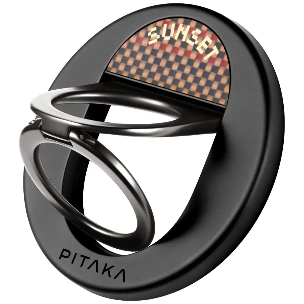 Uchwyt magnetyczny na palec PITAKA MagEZ Grip 3 MagSafe z funkcją podstawki sunset