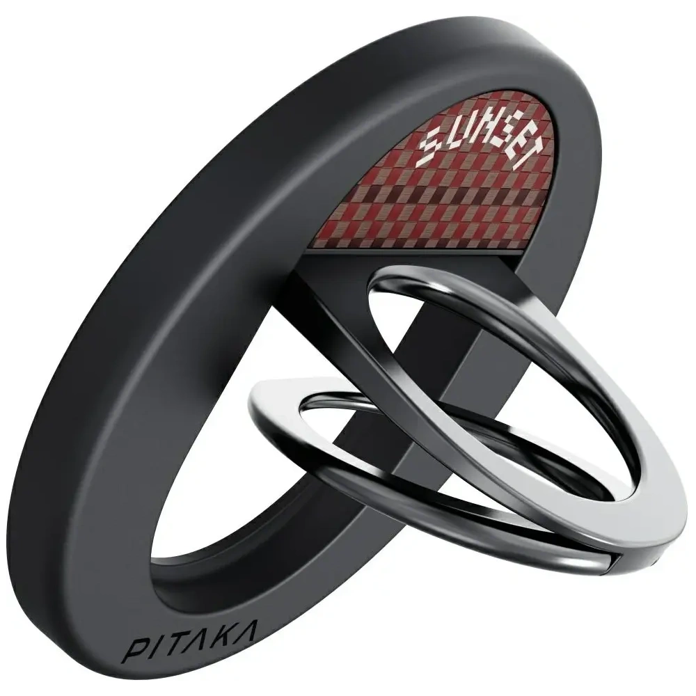 Uchwyt magnetyczny na palec PITAKA MagEZ Grip 3 MagSafe z funkcją podstawki sunset