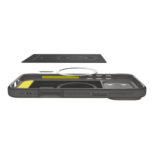 Etui Spigen Rugged Armor Mag MagSafe do Apple iPhone 17 Pro Max Grey
