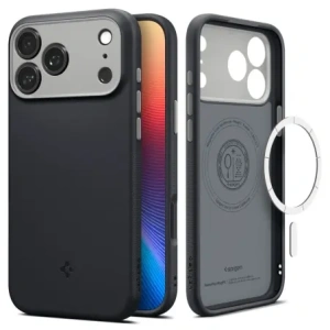 Etui Spigen Nano Pop Mag MagSafe do Apple iPhone 17 Pro Black Sesame